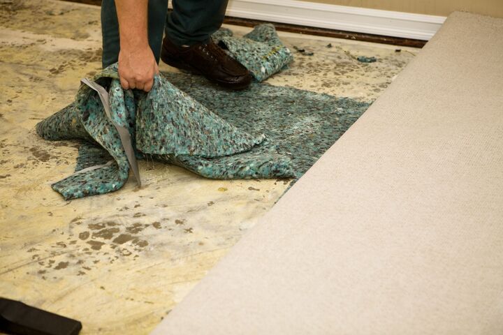 Wet rug